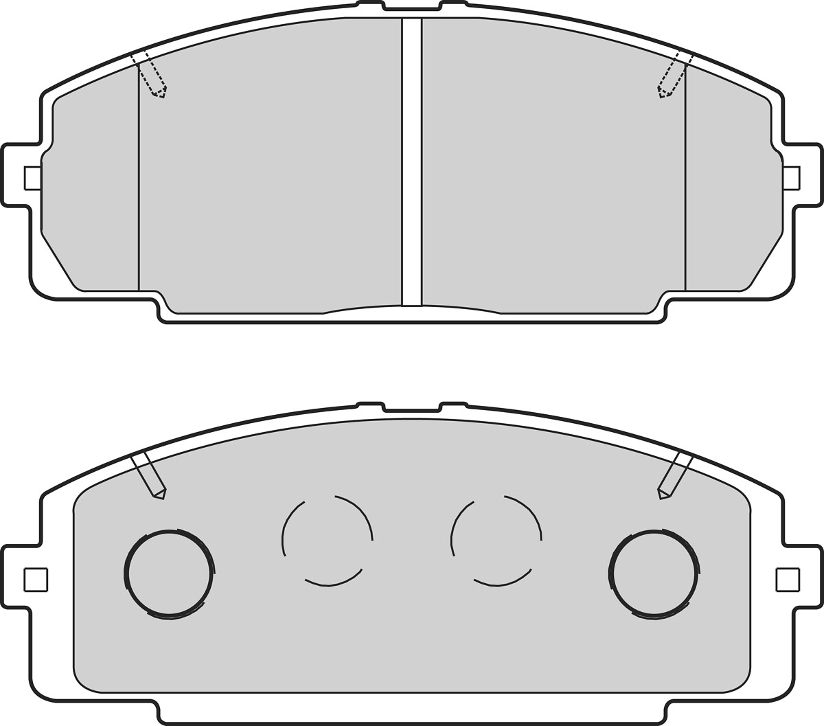 Jogo de 4 pastilhas de travão VALEO ref. 302759